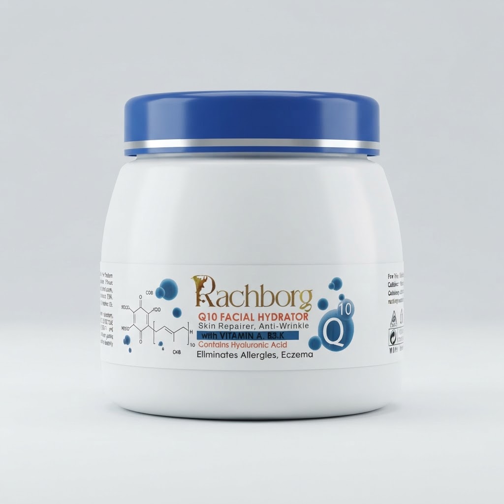 کرم مرطوب کننده و ابرسان 300ml راچبورگ (Rachborg) مدل کلاژن ساز